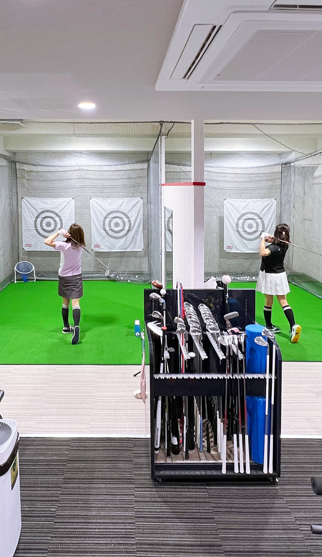 TSPGAツアープレーヤー竹山泰典が教える インドアゴルフスタジオ